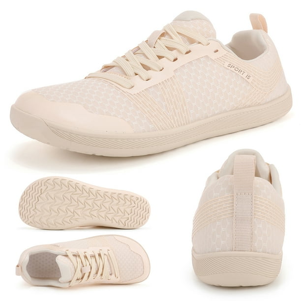 Zapatos Tenis Ligeros para Con Punta Ancha Entrenamiento Cruzado Minimalistas Descalzos Antideslizantes Transpirables Al Aire Libre
