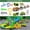 182PCS Track set, variant on Dinosaur Magic Climbing Track Toys Train-Flexible Track Playset Dinosaurs Engineering Toys Race Car for Old boy Girls