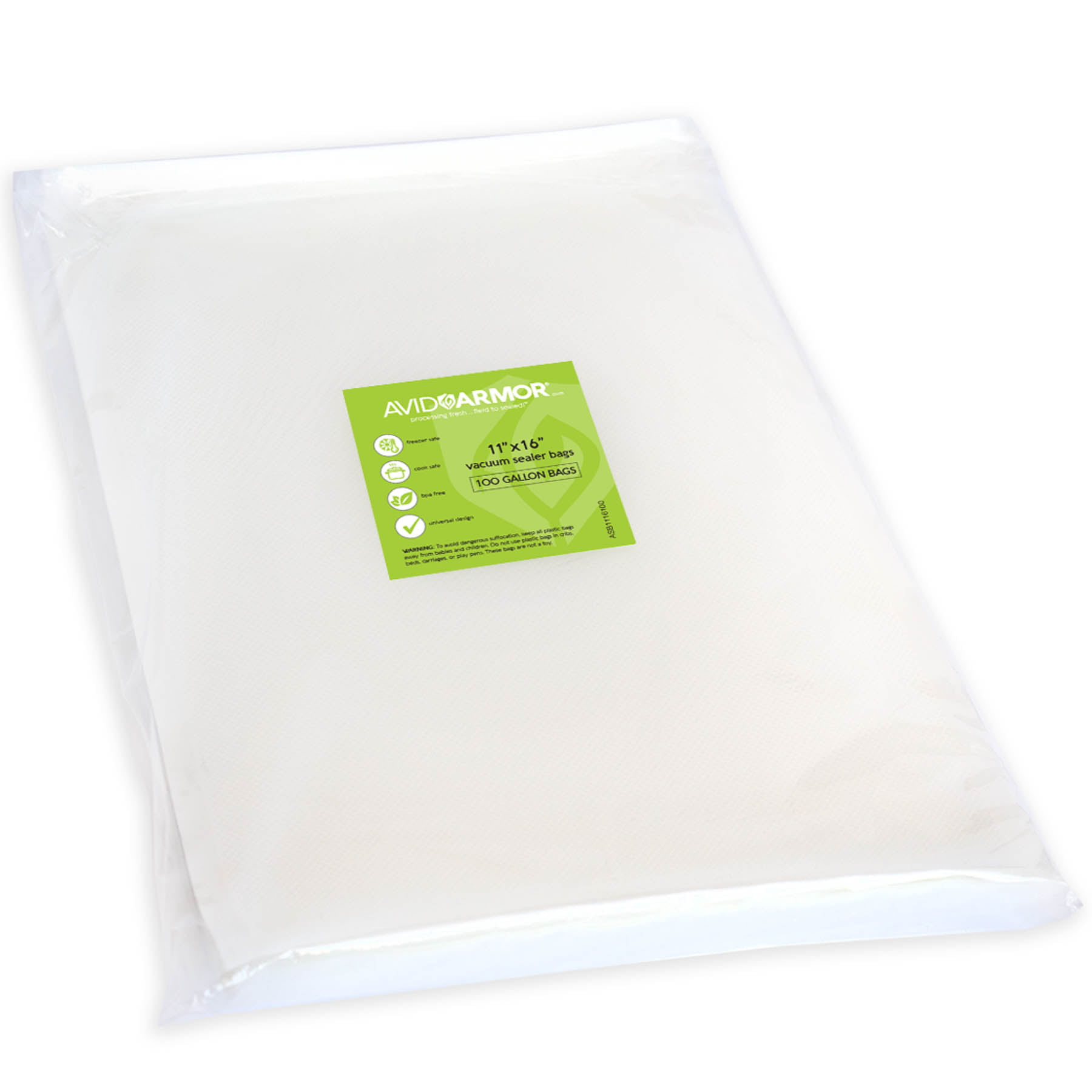 Wevac Vacuum Sealer Bags 100 Quart 8x12 Inch for Food Saver Seal a Meal Weston for sale online