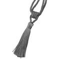 thumbnail image 1 of 1PC Curain Tiebacks with Tassel Curtain Clips Rope Tie Backs holdbacks Home Accessories Decorative,Charcoal,47cm, 1 of 4