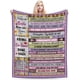 thumbnail image 1 of LHSHID Mothers Day Gift Blanket For Mother Birthday Gift For Mother Blanket With Warm Words Flannel Blanket 60x80in, 1 of 6