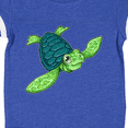 thumbnail image 4 of Inktastic Sea Turtle with Swirls Boys or Girls Baby Bodysuit, 4 of 5