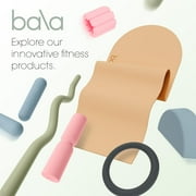 Bala Bangles Wrist & Ankle Weights for Women & Men (Blush) - 1 Pound Silicone Bracelet Set
