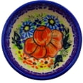 thumbnail image 2 of Polish Pottery 4-inch Bowl (Bold Poppies Theme) Signature UNIKAT Hand Painted in Boleslawiec, Poland + Certificate of Authenticity, 2 of 6