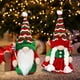 thumbnail image 2 of Paquete de 2 gnomos de Navidad Mr and Mrs, juguete de peluche, hecho a mano, figura de Papá Noel sueco Tomte, muñeca de elfo de felpa nórdica escandinava, adornos de gnomo, decoraciones navideñas, dec, 2 of 5