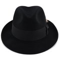 thumbnail image 5 of Stetson Men's Saxon Royal Quality Fur Felt Hat, Black, 7, 5 of 21