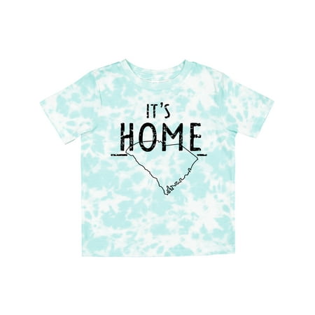 

Inktastic It s Home- State of South Carolina Outline Distressed Text Boys or Girls Toddler T-Shirt