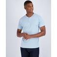 thumbnail image 4 of Real Essentials 3 Pack: Men's Cotton Short & Long Sleeve Henley T-Shirt Performance Activewear (Available In Big & Tall), 4 of 7