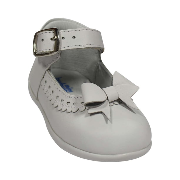 ZAPATO CASUAL LEON NIÑA BLANCO PIEL 25535N11 Leon 25535N11p