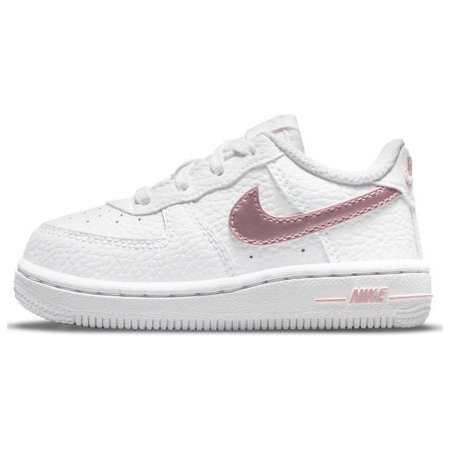 Toddler's Nike Force 1 White/Pink Glaze (CZ1691 104) - 2
