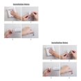 thumbnail image 2 of Naiovety Gancho adhesivo fuerte de 4/8 Uds., colgador adhesivo para puerta de pared, estante adhesivo para llaves de acero inoxidable 304, estante para Type1 NO1 Naiovety CBP114054, 2 of 6