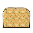 thumbnail image 2 of Haiem Flowe Chicken Print Toaster Covers 4 Slice Wide Slot,Bread Dust Cover & Fingerprint Protection,Bread Machine Cover,Appliance Covers, 2 of 7