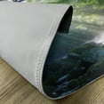 thumbnail image 5 of Ambesonne Nature Place Mats Set of 4, Jungle Sunlight Trees, Standard Size, Green White, 5 of 6