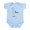 Sky Blue, variant on CafePress - Lil Tzadik Bodysuit - Baby Light Bodysuit, Size Newborn - 24 Months