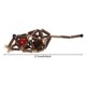 thumbnail image 5 of Catnip Toys Natural Silvervine Stick Ball Cat Ratones interactivos Forma Dentición Masticar Juguete para Interior,11 Feliz Sencillez, 5 of 5