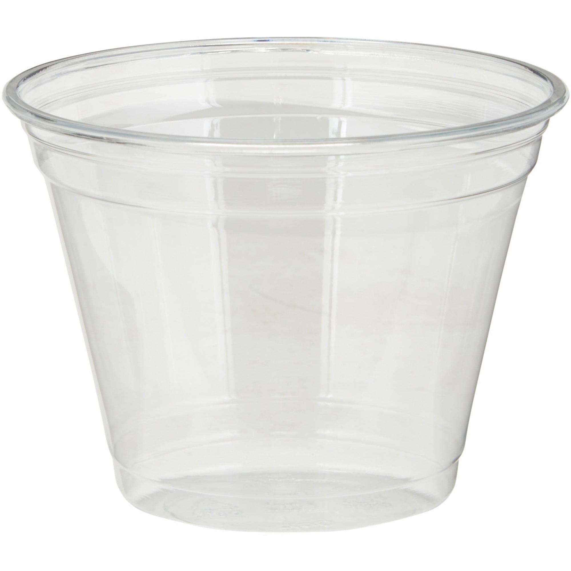 Dixie, DXECPET9PK, Foods Clear Plastic Cold Cups, 50 / Pack, Clear, 9