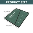 thumbnail image 4 of Shisuyan Roll up tools bag Wrench Organizer Roll Up Canvas Green 1 Set, 4 of 8
