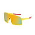 thumbnail image 4 of Gafas de ciclismo, gafas para deportes al aire libre, gafas de sol de una pieza con montura grande, gafas de sol Mercury reflectantes de colores, 4 of 7