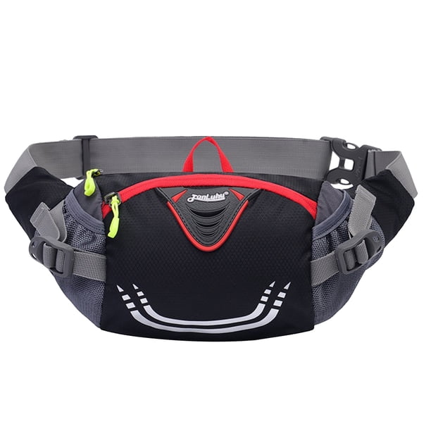 Riñonera Para Correr Riñoneras de nailon para teléfono, riñonera elástica para correr para deportes al aire libre (negro) Ehuebsd Para Estrenar