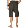 thumbnail image 2 of Matchstick Men's Cotton Plain Slim Fit Cargo Shorts, 2 of 7