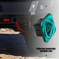 thumbnail image 5 of Hitch Cover Fits For 2-Inch Hitch,Beautiful Turquoise Rose With Water Droplets On The Petalsrubber Trailer Hitch Cover Tube Plug Insert,Car Exterior Accessories, Receiver Tube Hitch Plug, 5 of 6