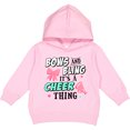 thumbnail image 2 of Inktastic Bows and Bling Its a Cheerleading Thing Toddler Hoodie, 2 of 4