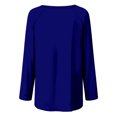 thumbnail image 5 of Patlollav Pntutb Women Tops,Ladies Casual Crewneck T-Shirts Blouse, 5 of 7