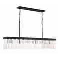 thumbnail image 6 of EMO-5407-BF Crystorama Lighting Emory - 6 Light Chandelier-23.75 Inches Tall and 49 Inches Wide-Black Forged Finish, 6 of 11