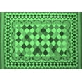 thumbnail image 1 of Ahgly Company Indoor Rectangle Abstract Emerald Green Contemporary Area Rugs, 8' x 12', 1 of 4