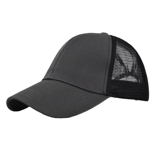 Sonducket Gorra De Béisbol Con Estilo De Algodón Con Correa Ajustable - Protección Solar Y Gorra De Béisbol Transpirable Mujer Sombreros CC636-5gris oscuro