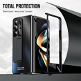 thumbnail image 4 of Dteck Case for Samsung Galaxy Z Fold 6,Luxury Case Built-in Front Screen Protector Shockproof Stand Cover for Galaxy Z Fold 6 5G,Black, 4 of 7