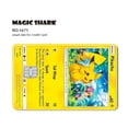 thumbnail image 5 of Magic Shark Pikachu Charizard PVC No Fade Sticker Film Skin Cover for Credit Card Debit Bank Card Front Side, 5 of 5