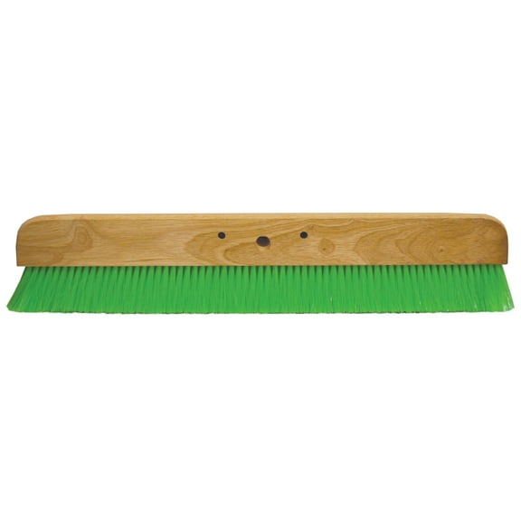 Kraft Tool CC454-01  24" Green Nylex Soft Broom Finish Broom Head