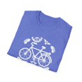 thumbnail image 4 of Aztec Biker Biking Artwork Beautiful Graphic Gift Funny Bicycle Cycling Skull Art Men Women Unisex Softstyle T-Shirt, 4 of 4