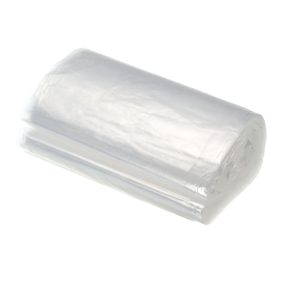 Unique Bargains Clear Flat Open Poly Bag Non Sticky PE Retail Pouches 2 Mil 6x26 in for Hardware Storage 100 Pack