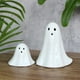 thumbnail image 4 of Lindo juego de adornos de luz nocturna fantasma para Halloween, decoración divertida de escritorio para el hogar, artesanías de cerámica, 4 of 7