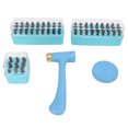 thumbnail image 3 of Metal Stamping Kit Alphabet Number Punch Stamping Making Kit Leather Stamps Kit Jewelry Working Blanks Tools, 3 of 14