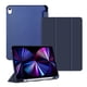 thumbnail image 1 of Adecuado para iPad, funda protectora con ranura para bolígrafo, funda de cuero con atracción magnética, funda blanda de TPU de tres pliegues, 1 of 1