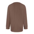 thumbnail image 5 of GrmtClth Henley Shirts for Men Casual Fit Long Sleeve Button T-Shirts Comfy Soft Classic Tee Tops with pocket Coffee S, 5 of 6