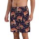 thumbnail image 2 of Balery Leopard Print Traje de Baño Estilo Hawaiano para Hombre, Shorts de Secado Rápido con Bolsillos-Medium, 2 of 6