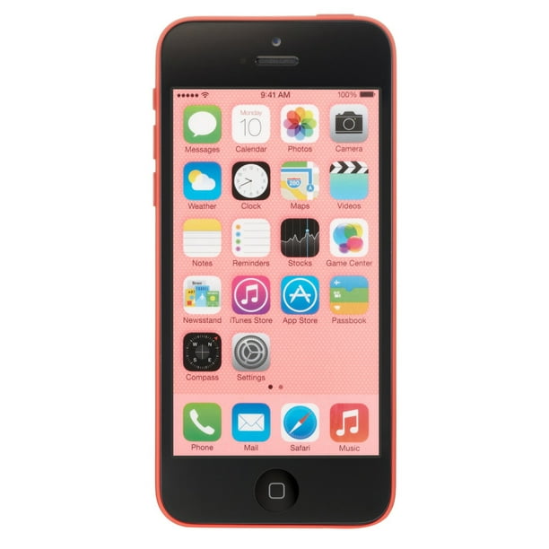 lezer wassen naakt Refurbished Apple iPhone 5c 32GB, Pink - Unlocked GSM - Walmart.com