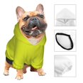 thumbnail image 3 of Balery Yellow Sudadera con Capucha para Perros Pequeños – Ropa para Mascotas, Disfraz para Perros y Gatos, Ideal para Fiestas y Cosplay-Medium, 3 of 7