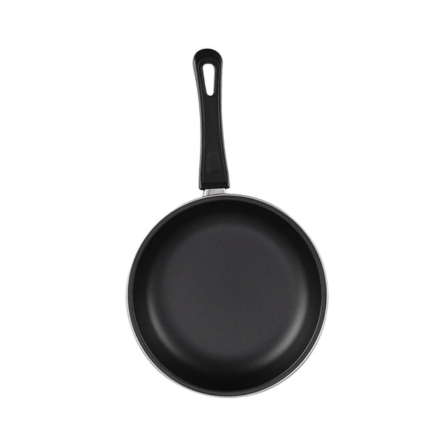 jesticaly Griddle Pan Cooker Cookware Anti Scald Handle Omelet Pan for Picnic Home BBQ 20cm Black 20cm