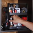 thumbnail image 2 of Store it! Cabinet Caddy - Black, 2 of 5
