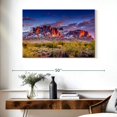 thumbnail image 3 of Elephant Stock Arizona Superstition Mountains Wall Art - Horizontal Canvas Wall Art - Living Room Wall Decor - Nature Canvas - Gray And Orange Decor - 39" x 26", 3 of 8