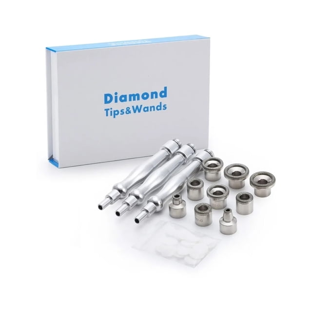 Kit Manerales y Puntas Diamante para Microdermoabrasión