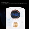 thumbnail image 6 of YAHHU 35000RPM Electric Nail File Rechargeable Portable Manicure Pedicure Drill Machine with LCD Display Forward Reverse 6pcs Sanding Bands White for Acrylic Gel Nails, 6 of 9