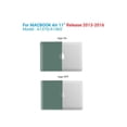 thumbnail image 3 of Compatible with MacBook Air 11 Inch Case Model A1370 A1465, Soft Touch Plastic Hard Shell Cover with Keyboard Cover for Apple Mac Air 11", 3 of 7