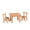 Wooden, variant on 3Pcs/Set Dollhouse Miniature Dining Table Chair Wooden Furniture Set Resin Table Chairs Miniatures Doll Accessories Micro Landscape Decor