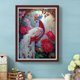 thumbnail image 3 of Diamond Painting 5D DIY Kit de decoración de pavo real con forma especial parcial (YXC522), 3 of 9